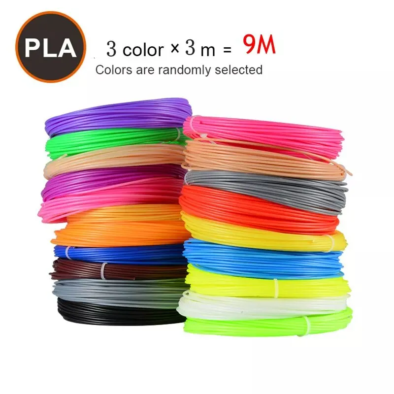 3D Pen Filament 100m x 20 color  Printing Material  PLA 1.75mm Plastic Refill for 3D Impresora Drawing Printer Pen for Child