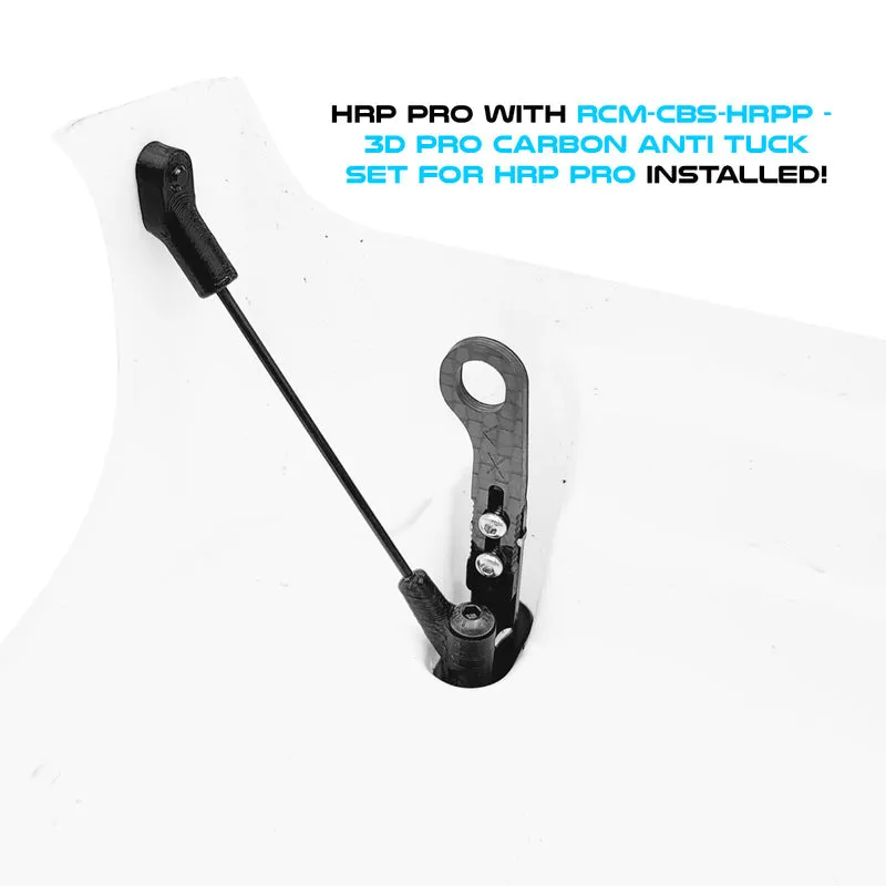 3D Pro Carbon Ultra-Lite Anti-Tuck Stiffener Set for Horizontal Rear Post Body Mounts Pro