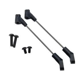 3D Pro Carbon Ultra-Lite Anti-Tuck Stiffener Set for Horizontal Rear Post Body Mounts Pro