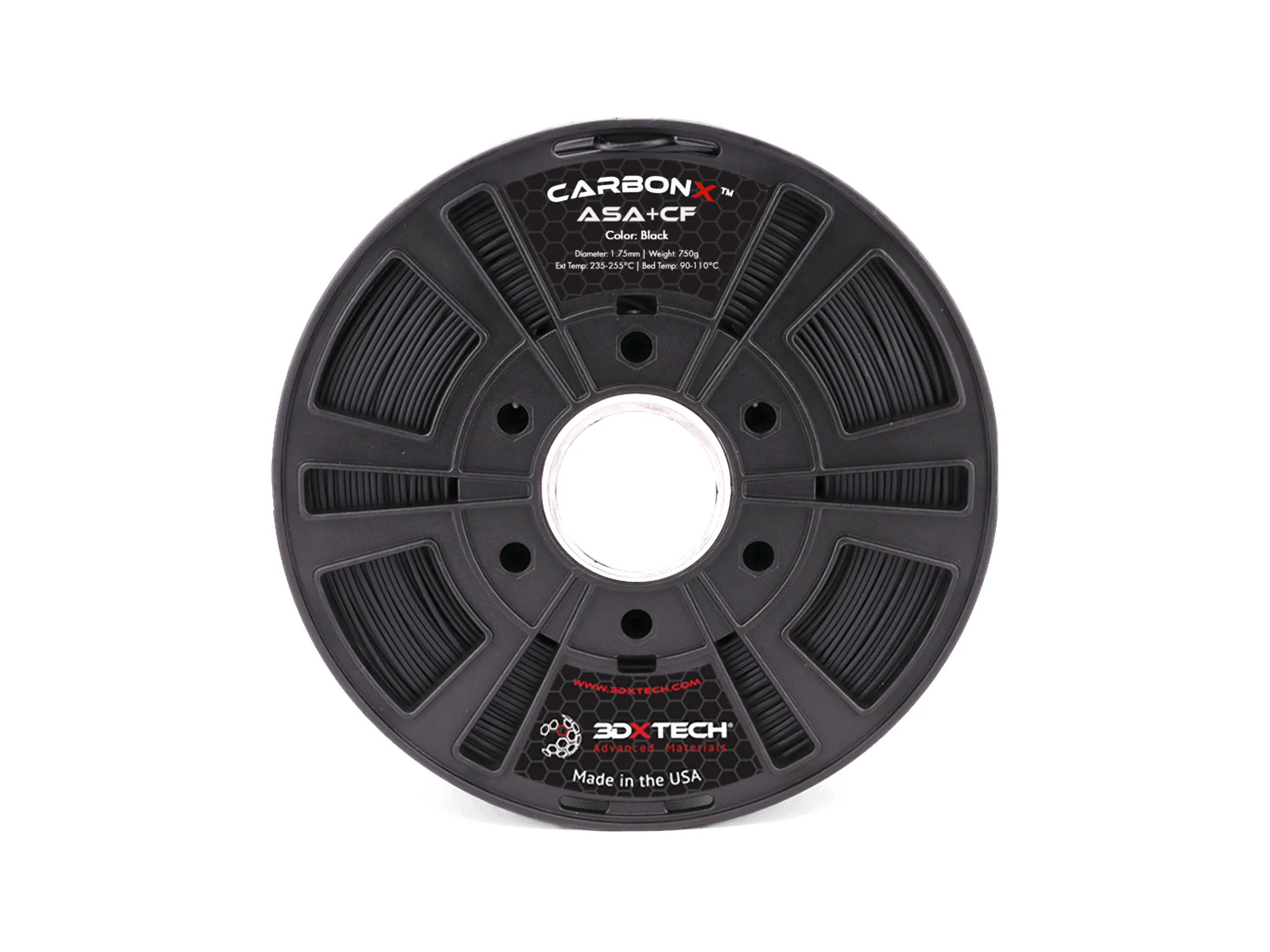 3DXTech CarbonX ASA CF Filament - 750g