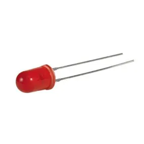 5mm 12V 20mA LED with Integrated Resistor - Red