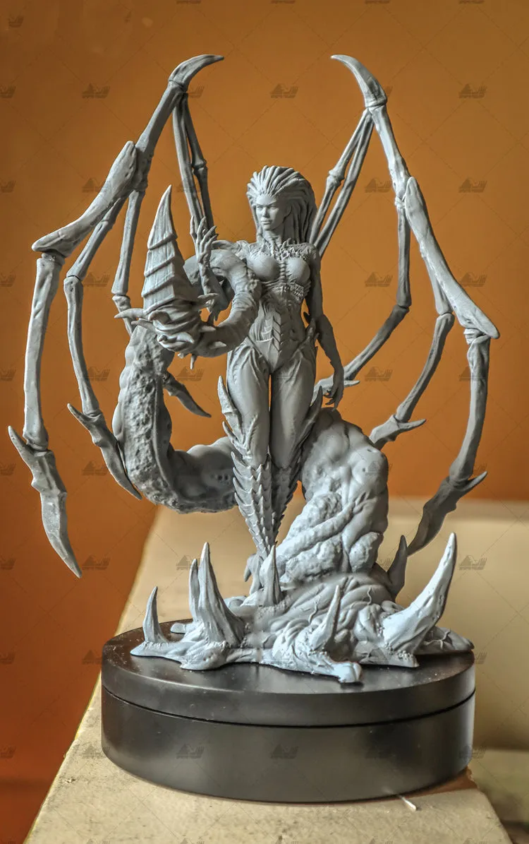 A016 - Sarah Kerrigan StarCraft Character design, STL 3D Model design print download file