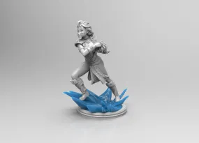 A228 - Mix fans art design, Subzero crossover Frozen, STL 3D model design print download file