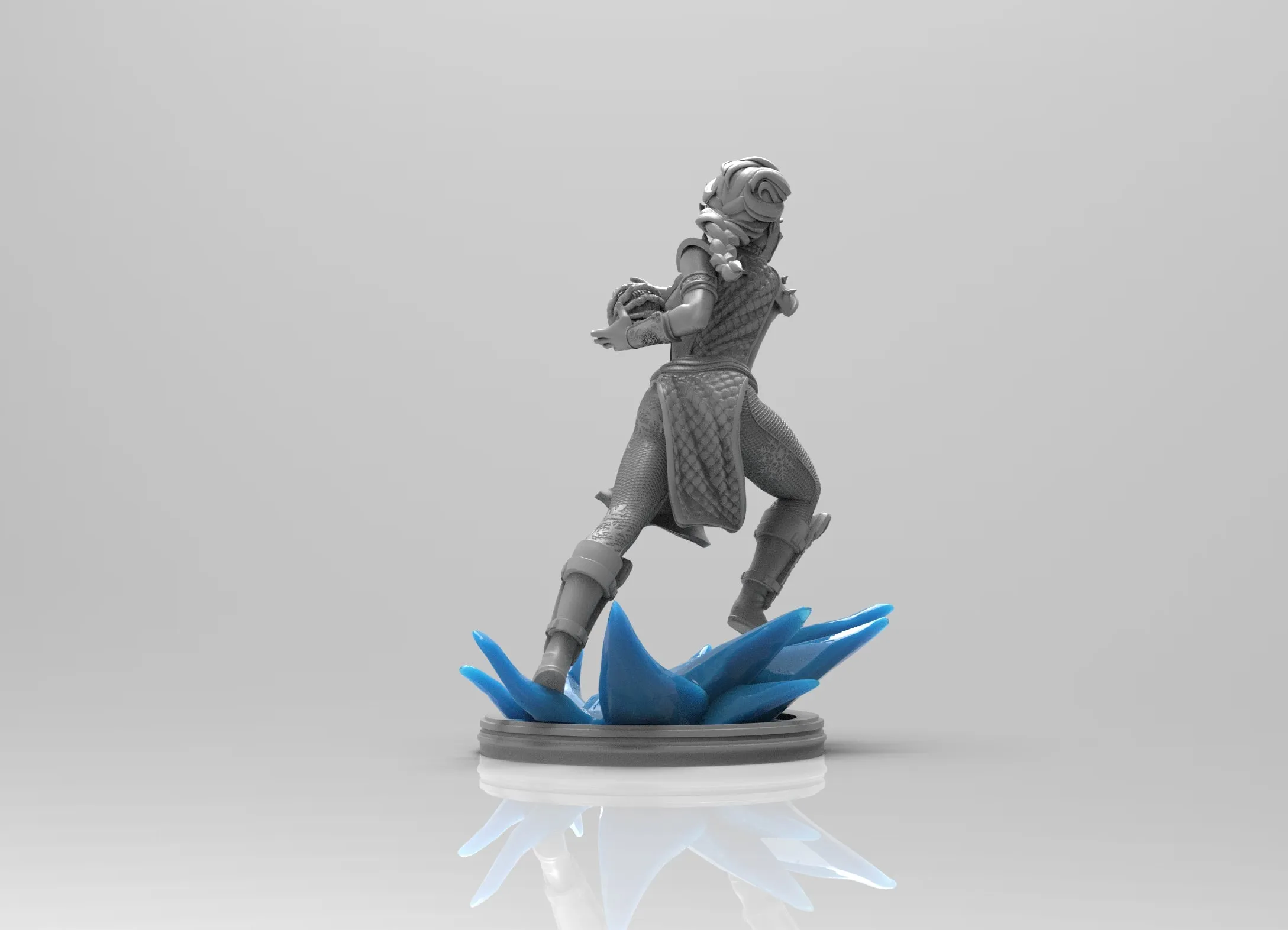 A228 - Mix fans art design, Subzero crossover Frozen, STL 3D model design print download file