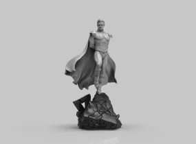 A289 - comic character design, The Home lander design statue, STL 3D model design print download files