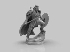 A293 - Movie character design, Drama Character Ragnar the viking, STL 3D model design print download files