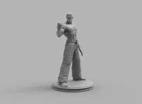 A298 - Games character design, Tekken character kazuya, STL 3D model design print download files