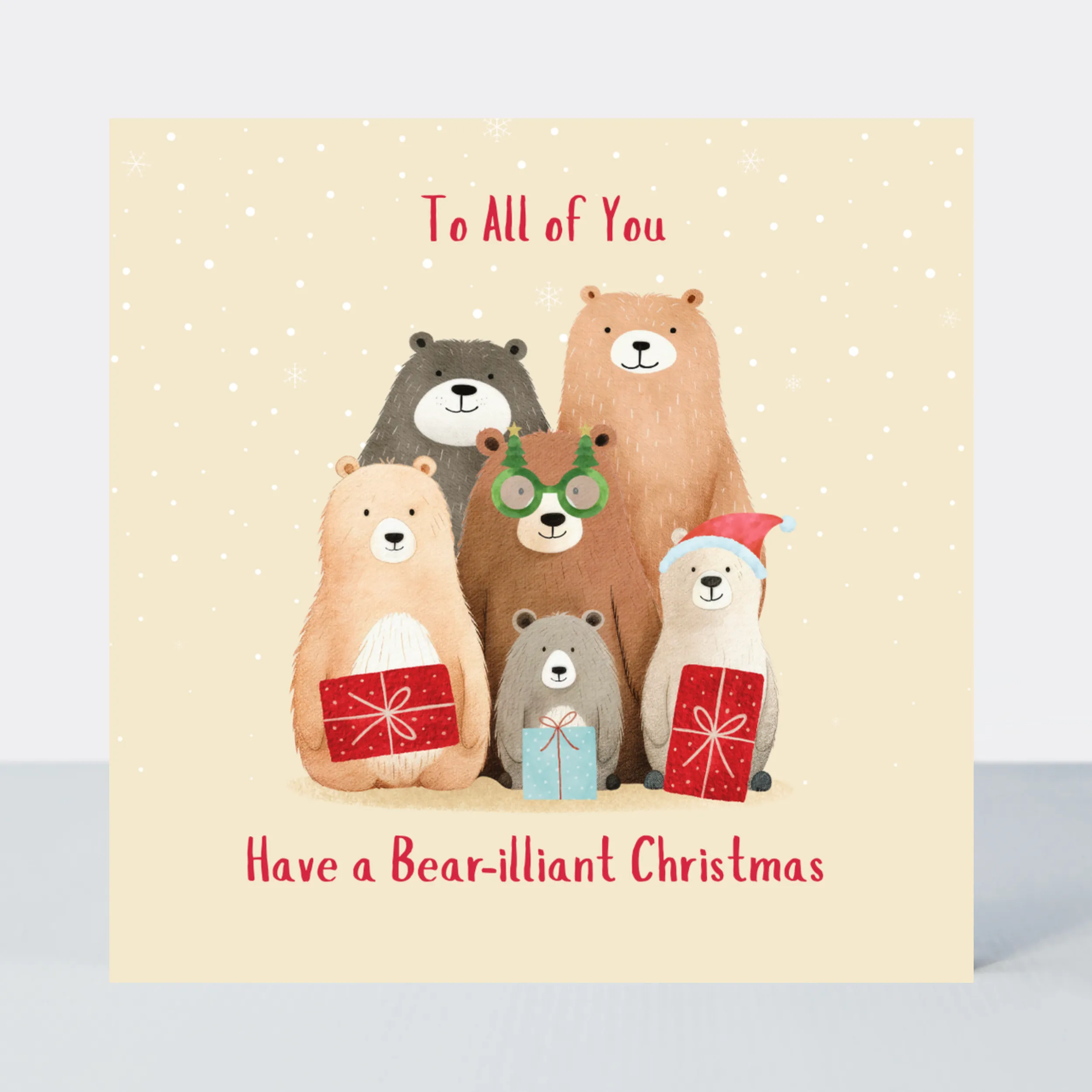 Bear-illiant All of You Christmas Card