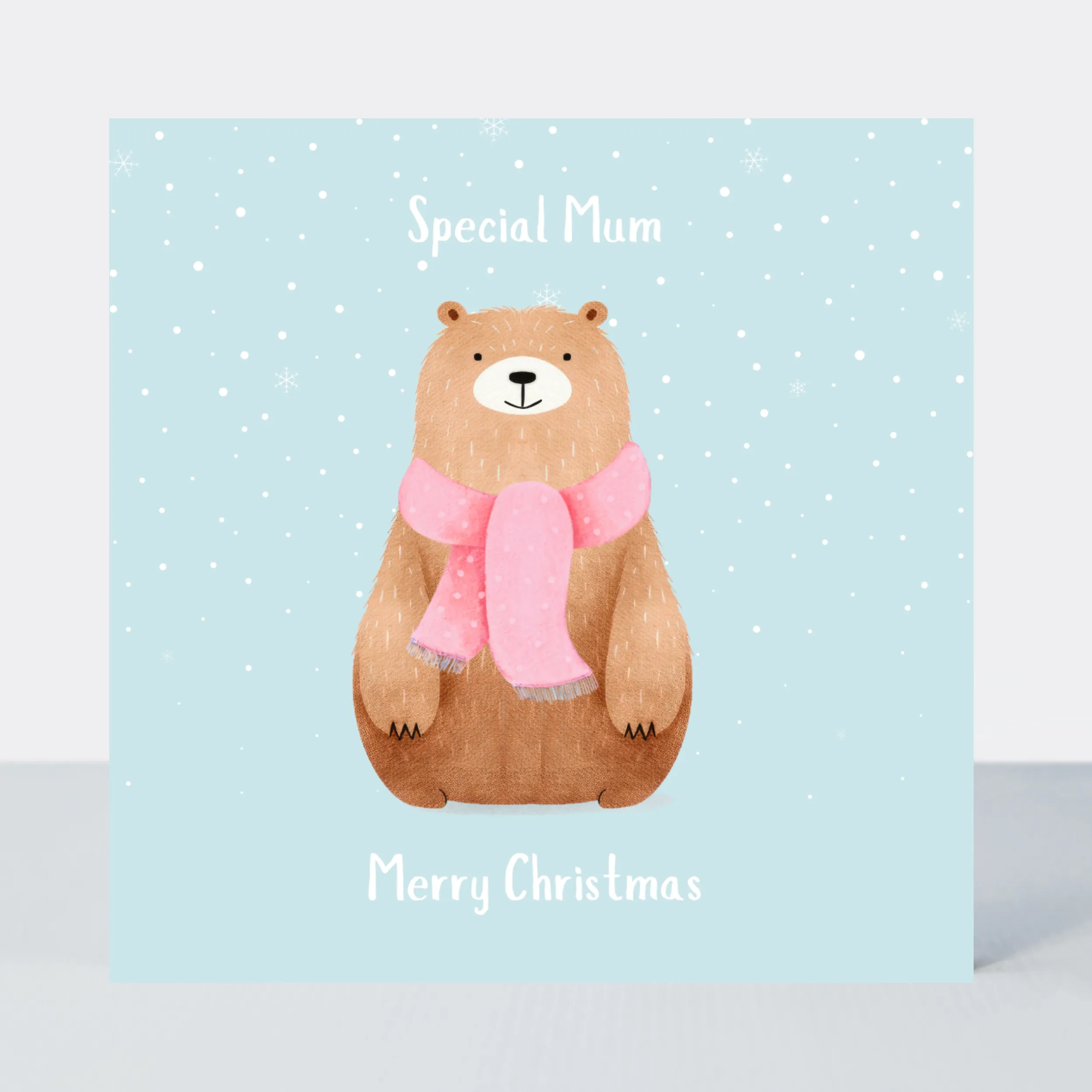 Bear-illiant Mum Christmas Card