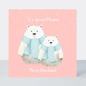 Bear-illiant Mummy Christmas Card