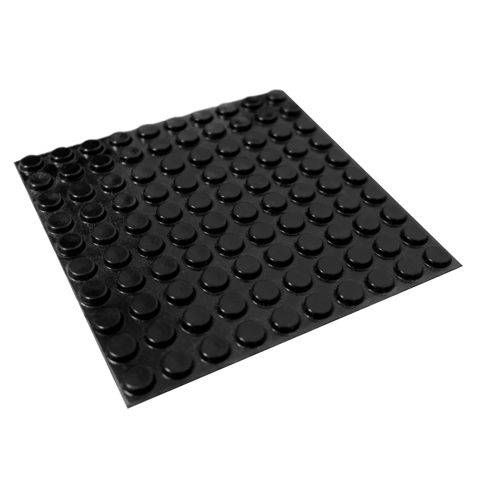 Black Anti-Slip Rubber Bumpers for Hanging Pictures - ½” (12.7mm) Diameter and .140” (3.5mm) in Height