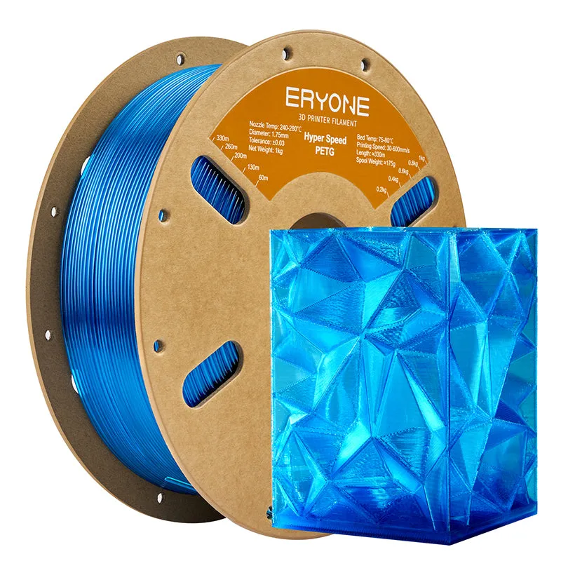 Bundle Sale- ERYONE PETG&Carbon Fiber PETG 3D Filament 1kg  FREE SHIPPING(MOQ:10 rolls,can mix color)