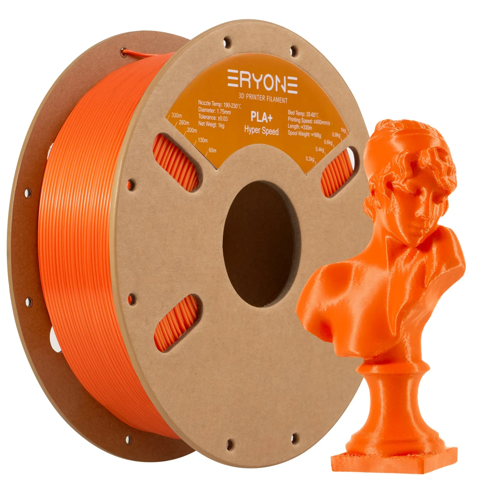 Bundle Sale- ERYONE PLA  3D Filament 1kg  FREE SHIPPING(MOQ:10 rolls,can mix color)