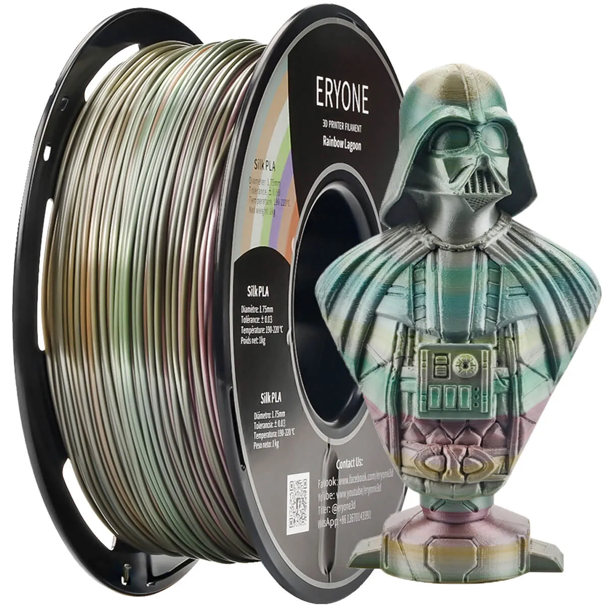 Bundle Sale- ERYONE Special PLA 3D Filament 1kg  FREE SHIPPING(MOQ:3 rolls,mixable )