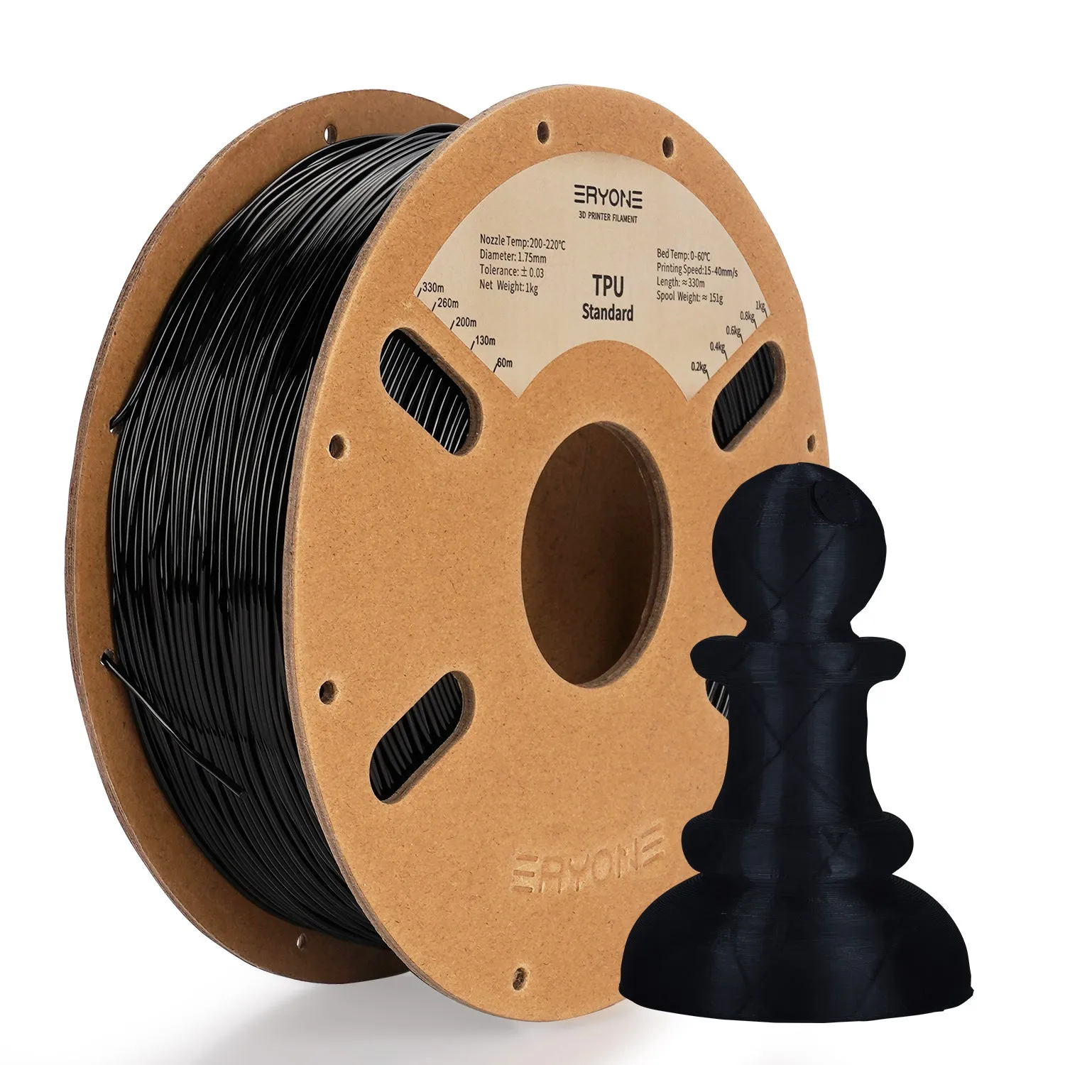 Bundle Sale- ERYONE TPU 3D Filament 0.5kg&1kg  FREE SHIPPING(MOQ:10 rolls,can mix color)