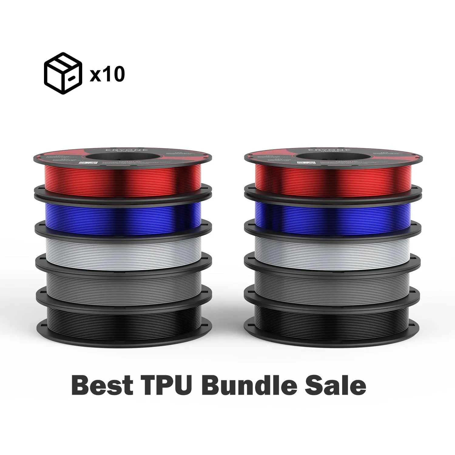 Bundle Sale- ERYONE TPU 3D Filament 0.5kg&1kg  FREE SHIPPING(MOQ:10 rolls,can mix color)