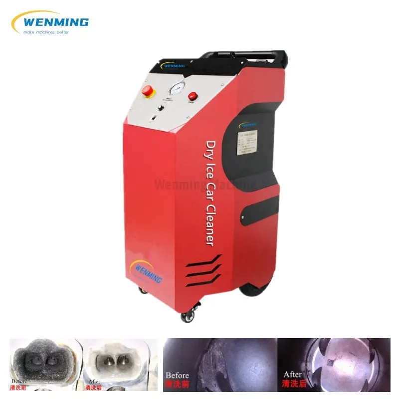 Car Engine Dry Ice Cleaning Machine