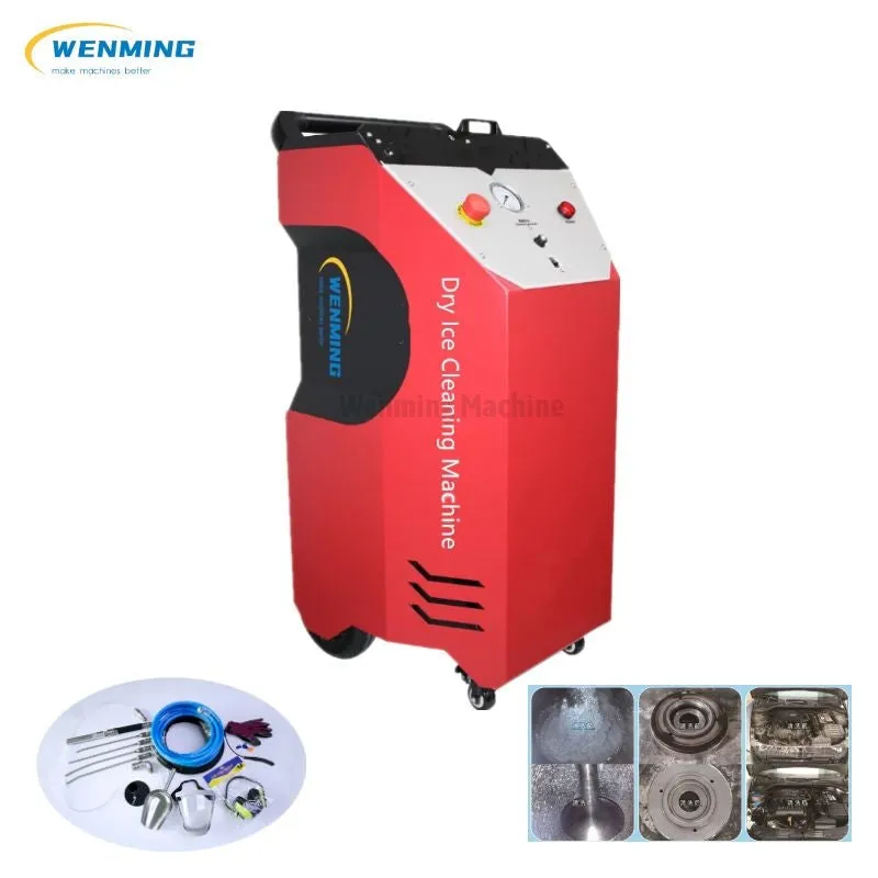 Car Engine Dry Ice Cleaning Machine