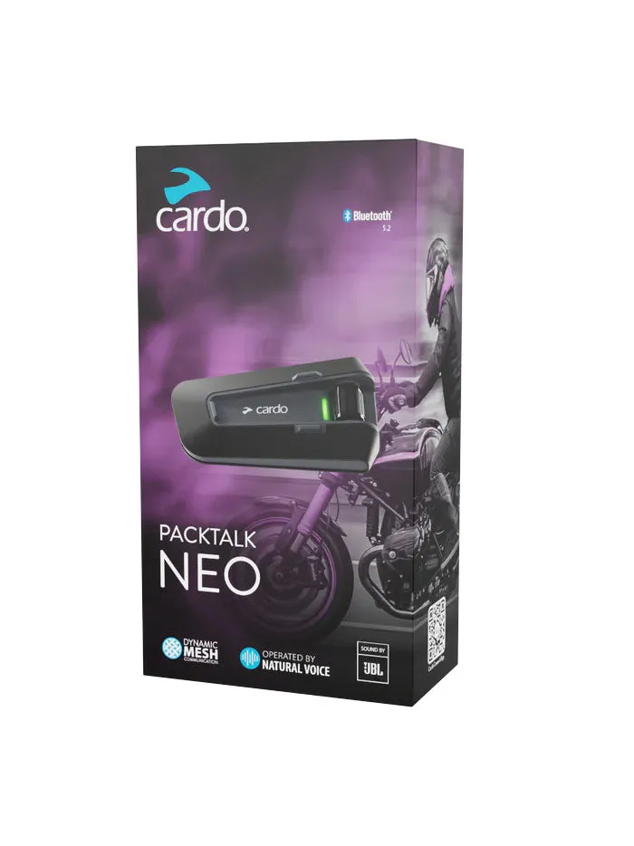 Cardo Packtalk Neo Headset Helmet Communicator