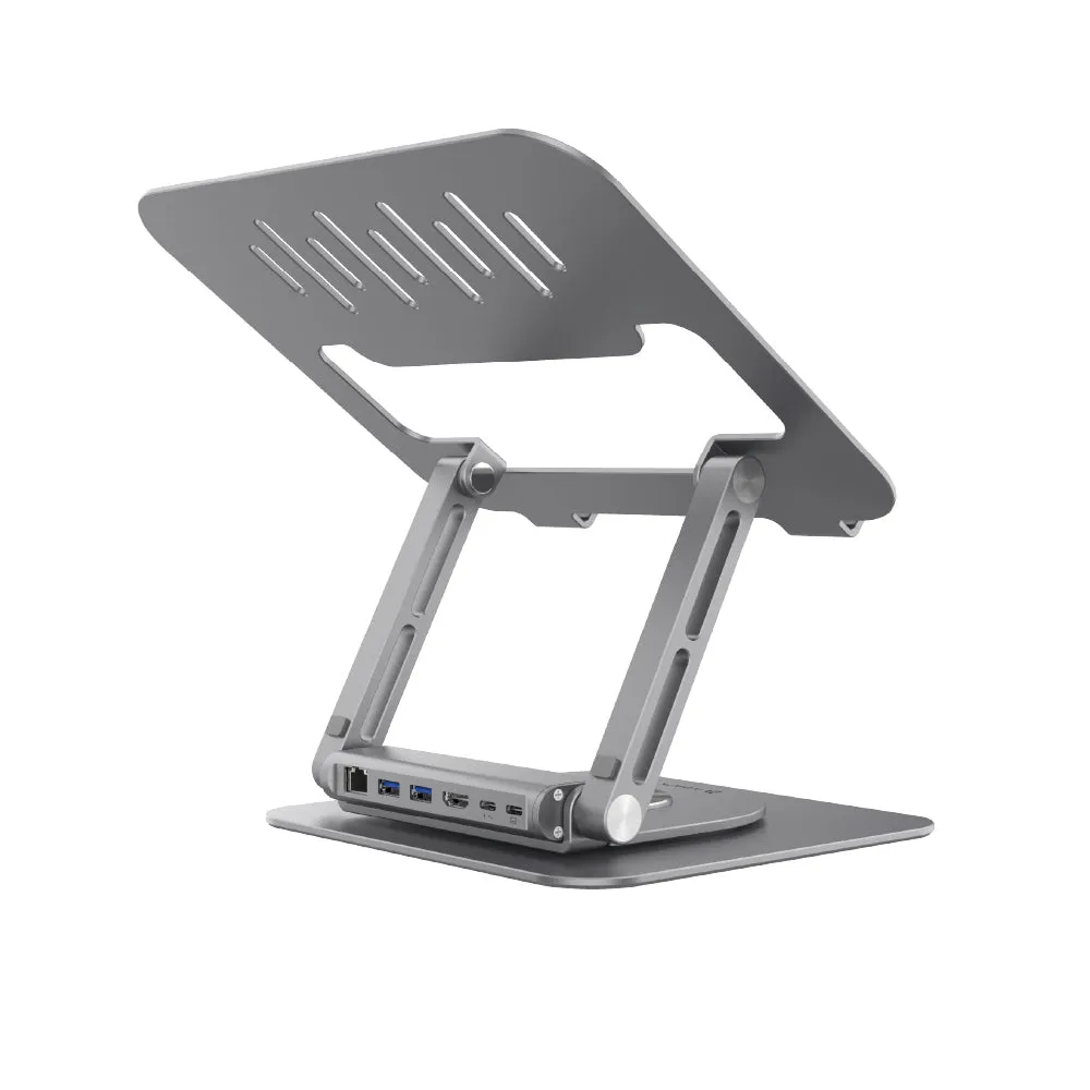 CASA Hub Stand Pro USB-C 6-in-1 Laptop Stand Hub   CASA C100  - USB-C to USB-C 100W Cable (1M)