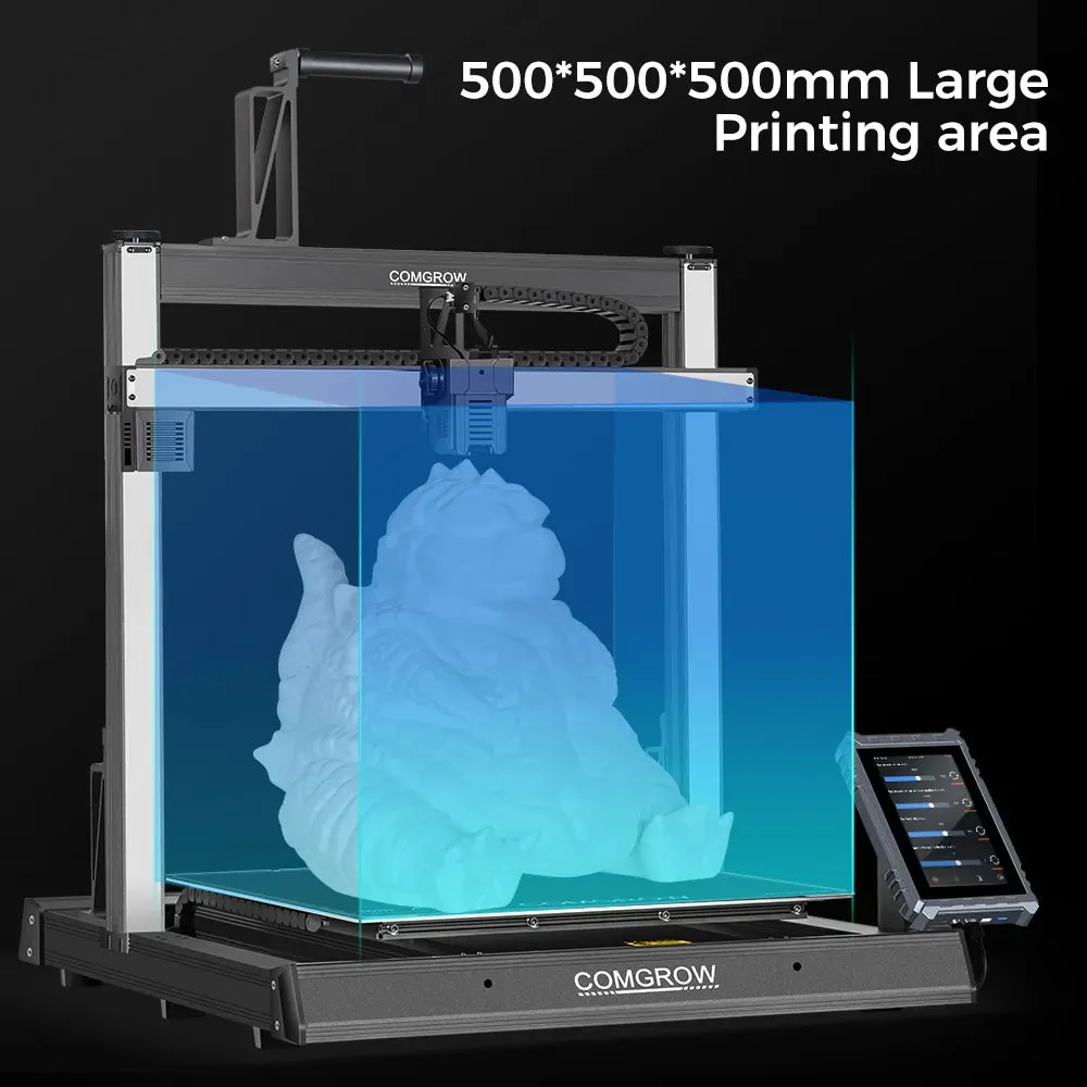 Comgrow T500 3D Printer: Extra large format Klipper powered 3D Printer