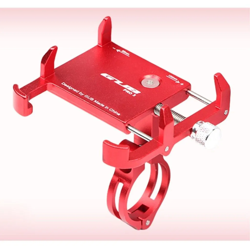 GUB PRO3 bicycle bike handblebar mount - Red