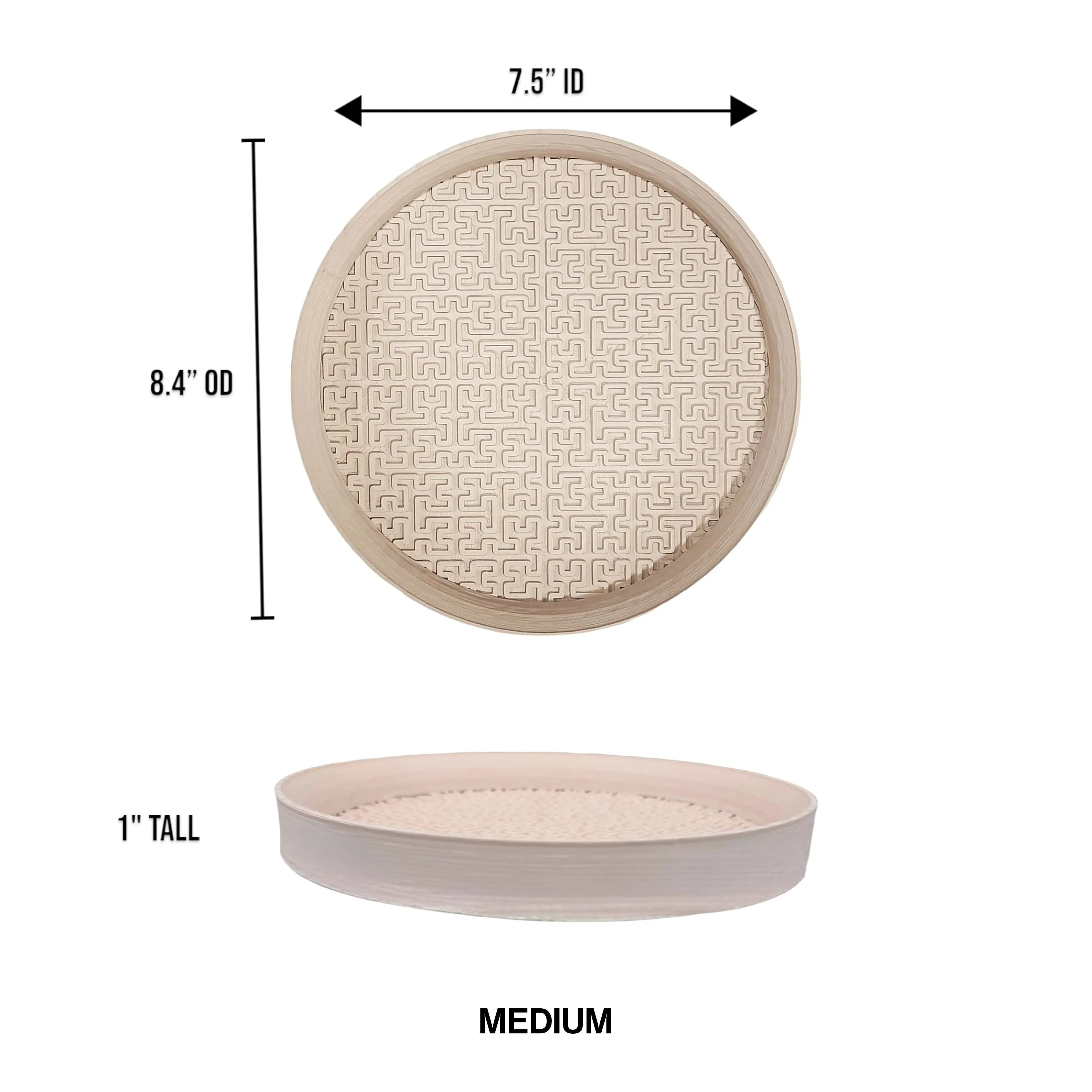 Hexagon Modern Geometric Indoor Eco-Friendly 3D Printed Plant Saucer