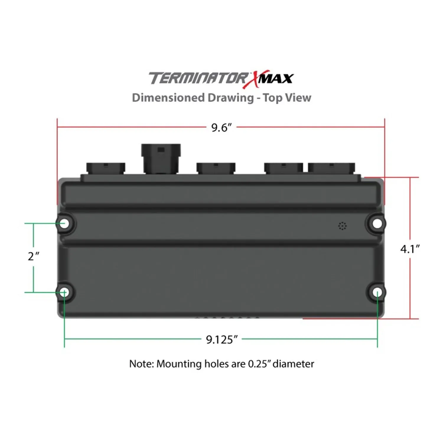 Holley EFI Terminator X Max Engine Control Module - 58 Reluctor Wheel - 4L60E/4L80E - LS1/LS6 - GM LS-Series