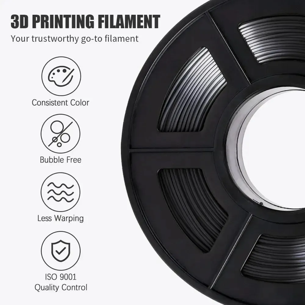 JAYO ABS 5x650g 1.75mm: High Quality Strong 3D Printer Filament