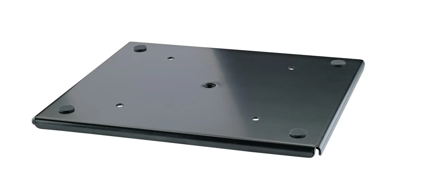 K&M 26749 Studio Monitor Stand Plate - Medium