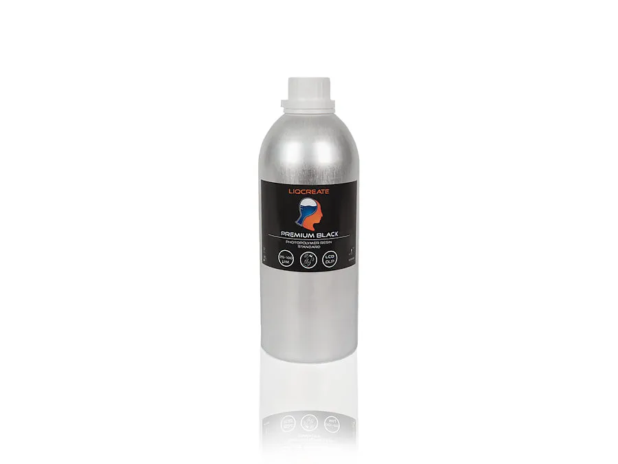 Liqcreate Resin for MSLA & DLP 3D Printers - Premium Black