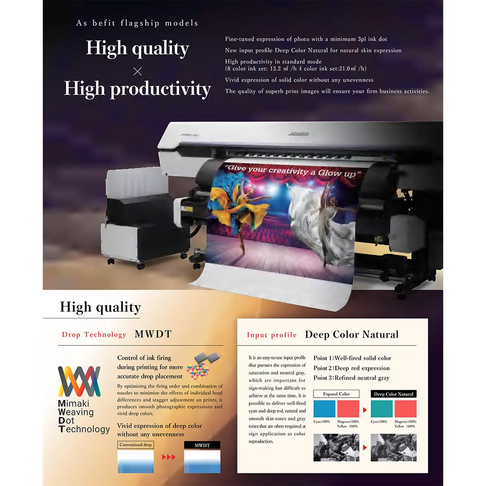 Mimaki CJV330 High Volume Production Integrated Printer/Cutter