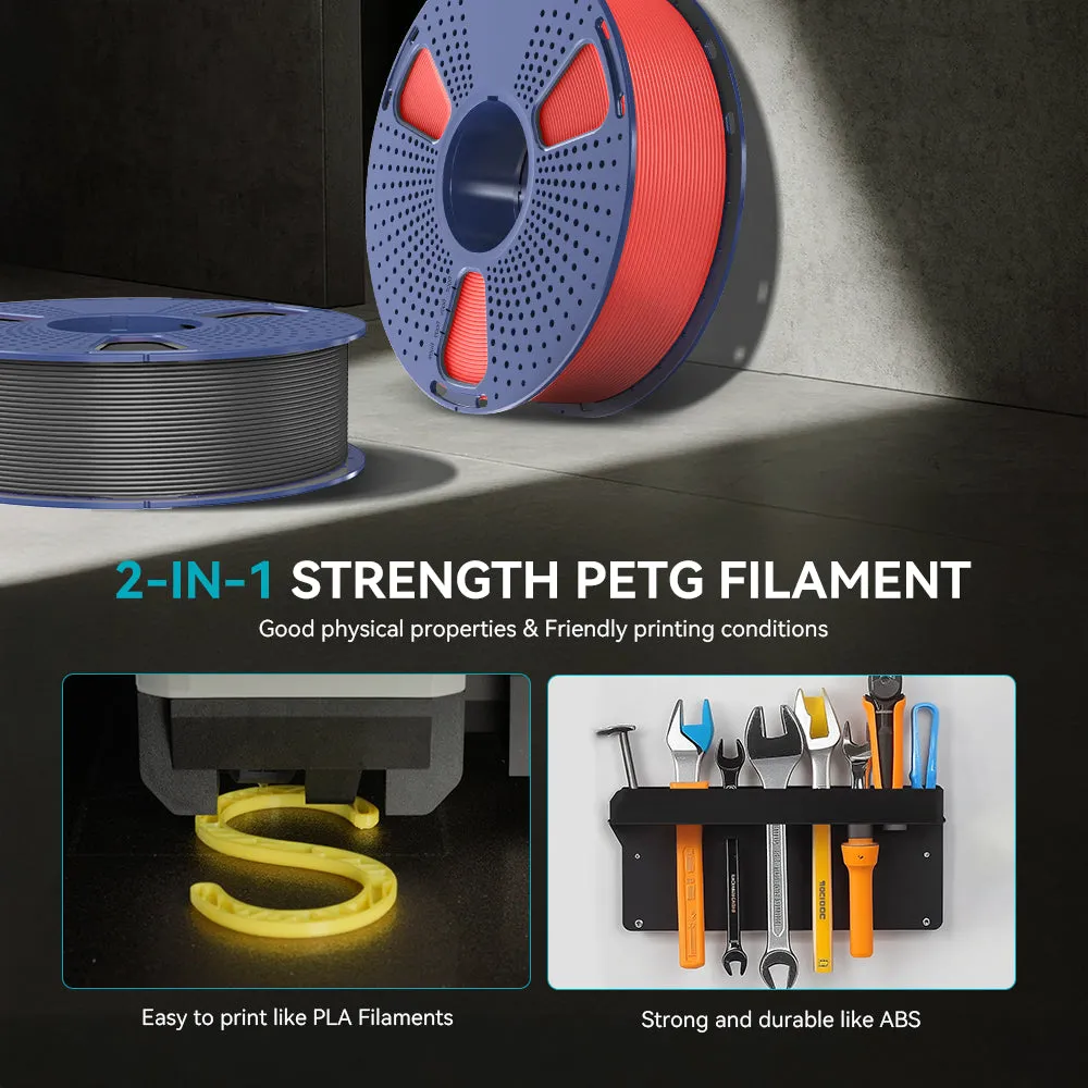 PETG Filament 3KG Large Spool 3D Printer Filament 3KG