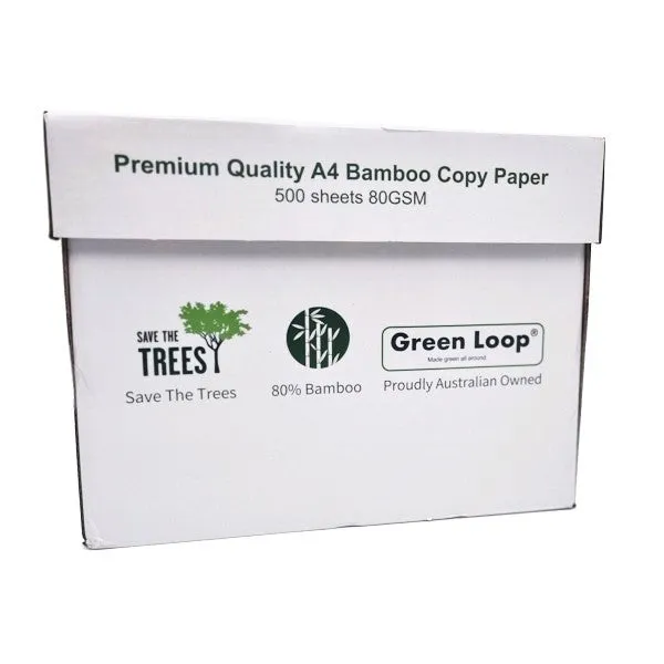 Premium Quality A4 Bamboo Copy Paper 500 sheets 80GSM