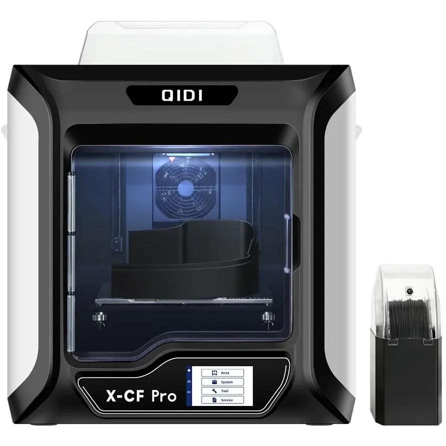 QiDi Technology X-CF Pro Industrial Grade 3D Printer 11.8 x 9.8 x 11.8 Inch