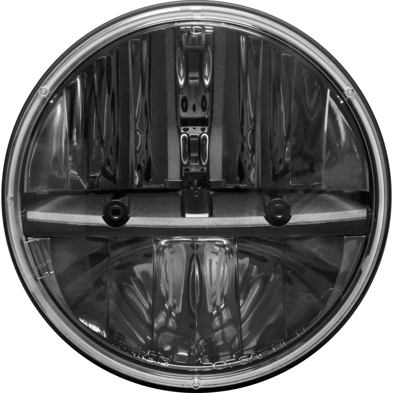 RIGID 7 Inch Round Headlight Single