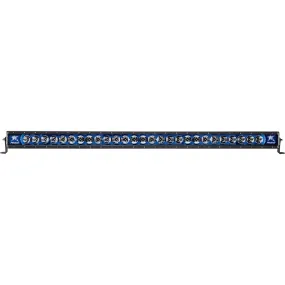 RIGID Radiance Plus LED Light Bar Broad-Spot Optic 50 Inch With Blue Backlight