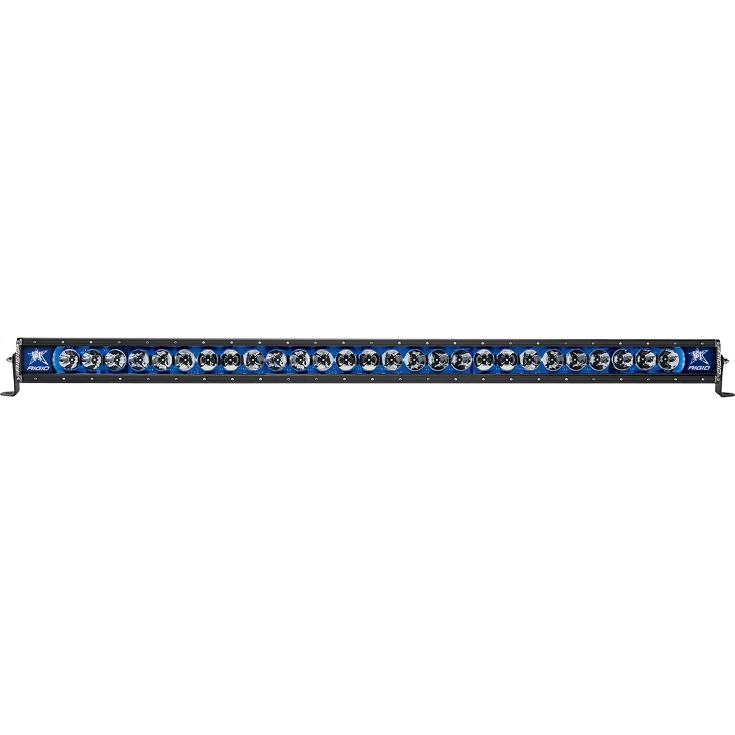 RIGID Radiance Plus LED Light Bar Broad-Spot Optic 50 Inch With Blue Backlight