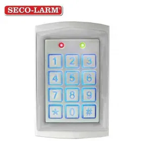 Seco-Larm - Access Control Digital Keypad - 1010 Users - Stand-Alone - Weatherproof - Sealed Housing - Outdoor