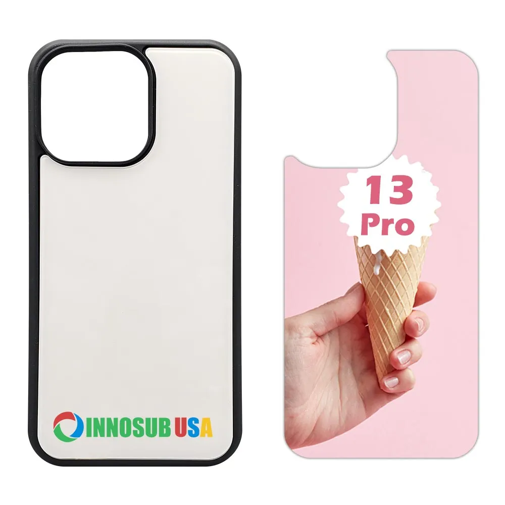 Sublimation Phone Cases for iPhone 11/12/13/14/15 | Rubber | Aluminum | Glass | Flip Wallet