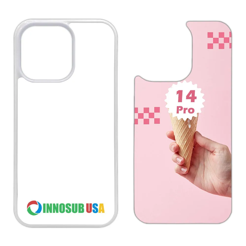 Sublimation Phone Cases for iPhone 11/12/13/14/15 | Rubber | Aluminum | Glass | Flip Wallet