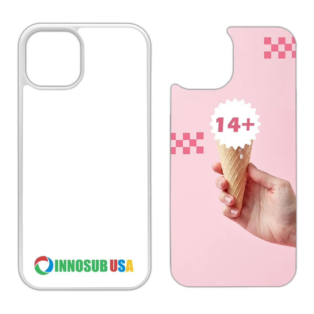 Sublimation Phone Cases for iPhone 11/12/13/14/15 | Rubber | Aluminum | Glass | Flip Wallet