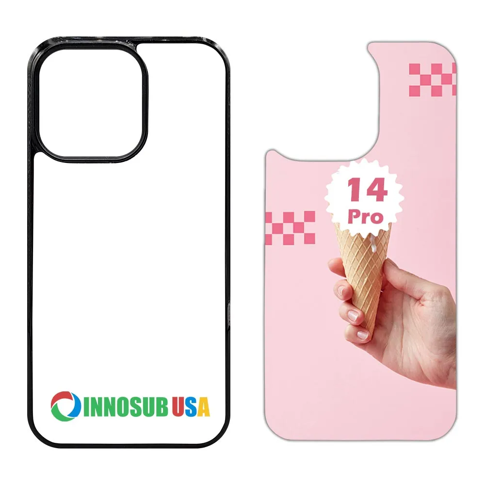 Sublimation Phone Cases for iPhone 11/12/13/14/15 | Rubber | Aluminum | Glass | Flip Wallet