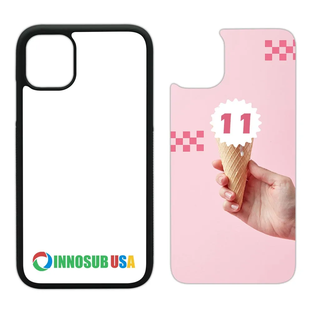 Sublimation Phone Cases for iPhone 11/12/13/14/15 | Rubber | Aluminum | Glass | Flip Wallet