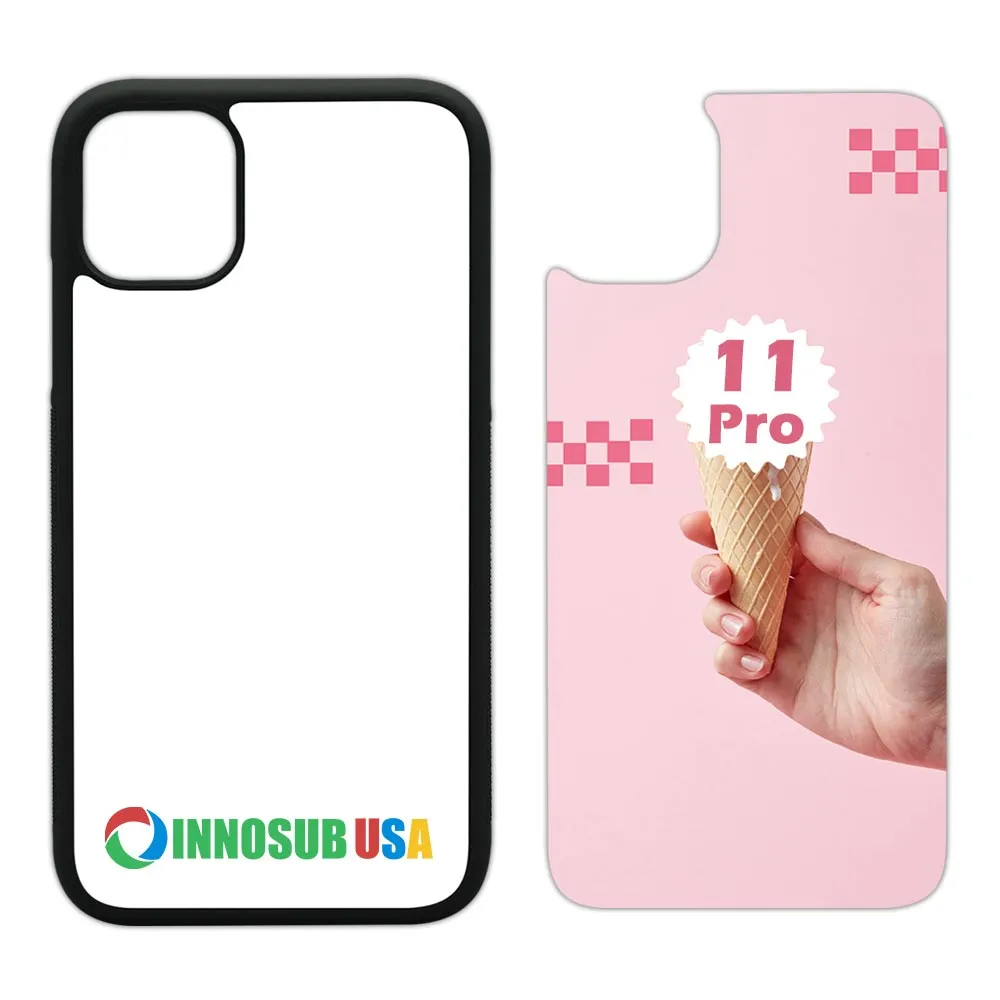 Sublimation Phone Cases for iPhone 11/12/13/14/15 | Rubber | Aluminum | Glass | Flip Wallet