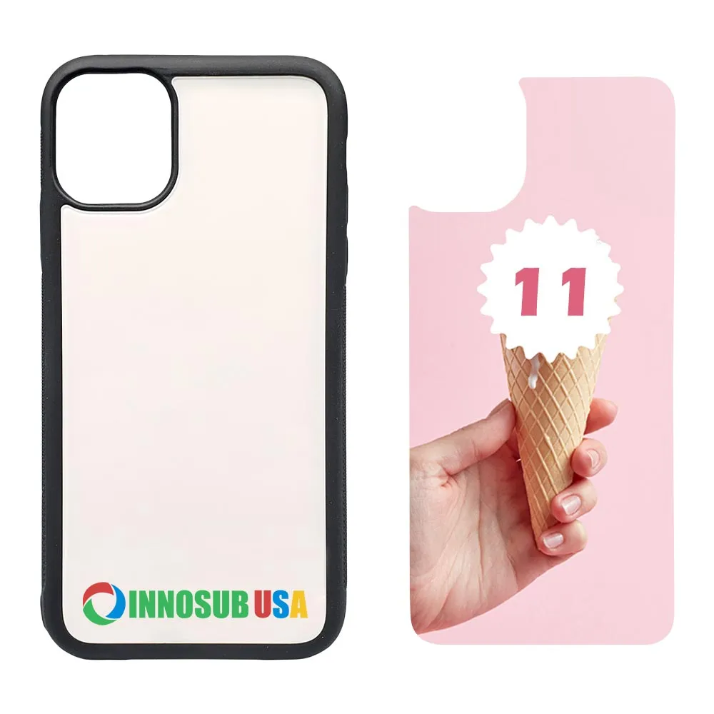 Sublimation Phone Cases for iPhone 11/12/13/14/15 | Rubber | Aluminum | Glass | Flip Wallet