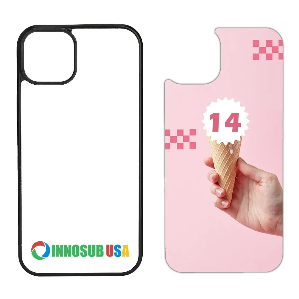 Sublimation Phone Cases for iPhone 11/12/13/14/15 | Rubber | Aluminum | Glass | Flip Wallet