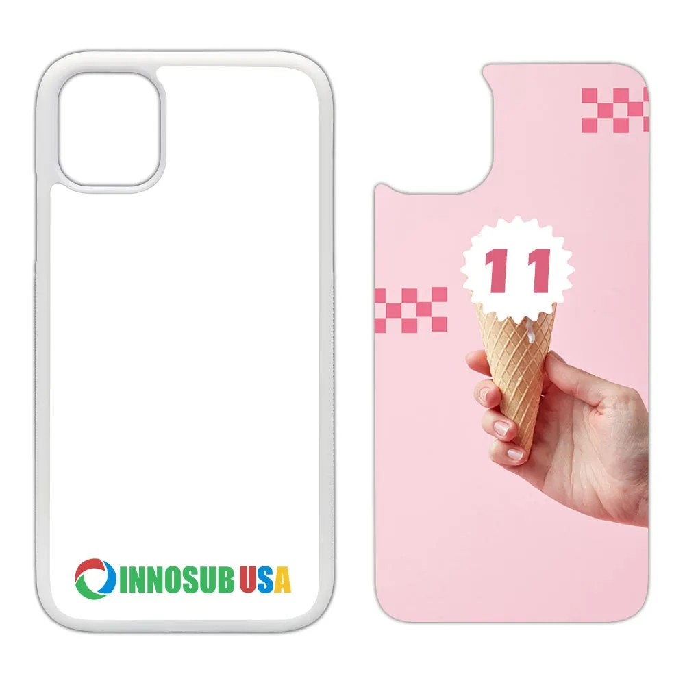 Sublimation Phone Cases for iPhone 11/12/13/14/15 | Rubber | Aluminum | Glass | Flip Wallet