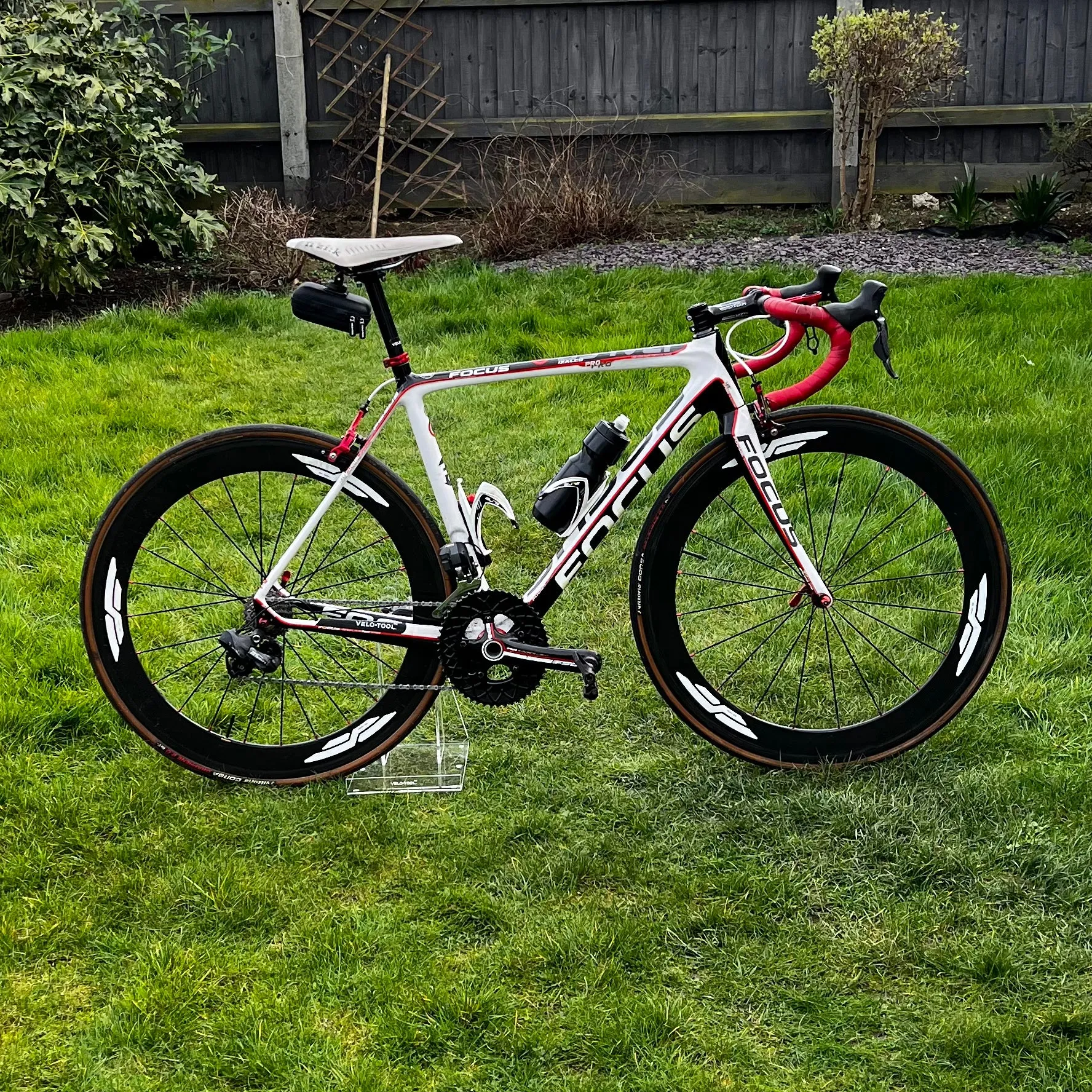 Transparent Bike Display Stand