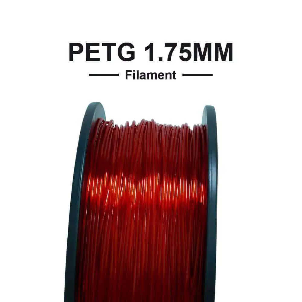 Tronxy 1.75mm PETG Filament Transparent Red 1KG